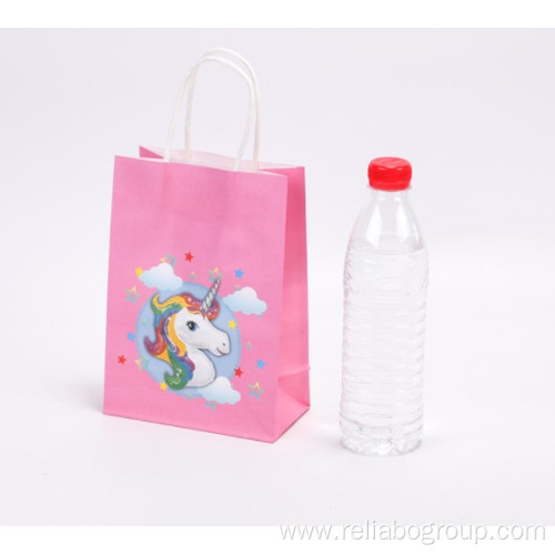 Customized Cheap tote fashion shopping kraft paper bags
